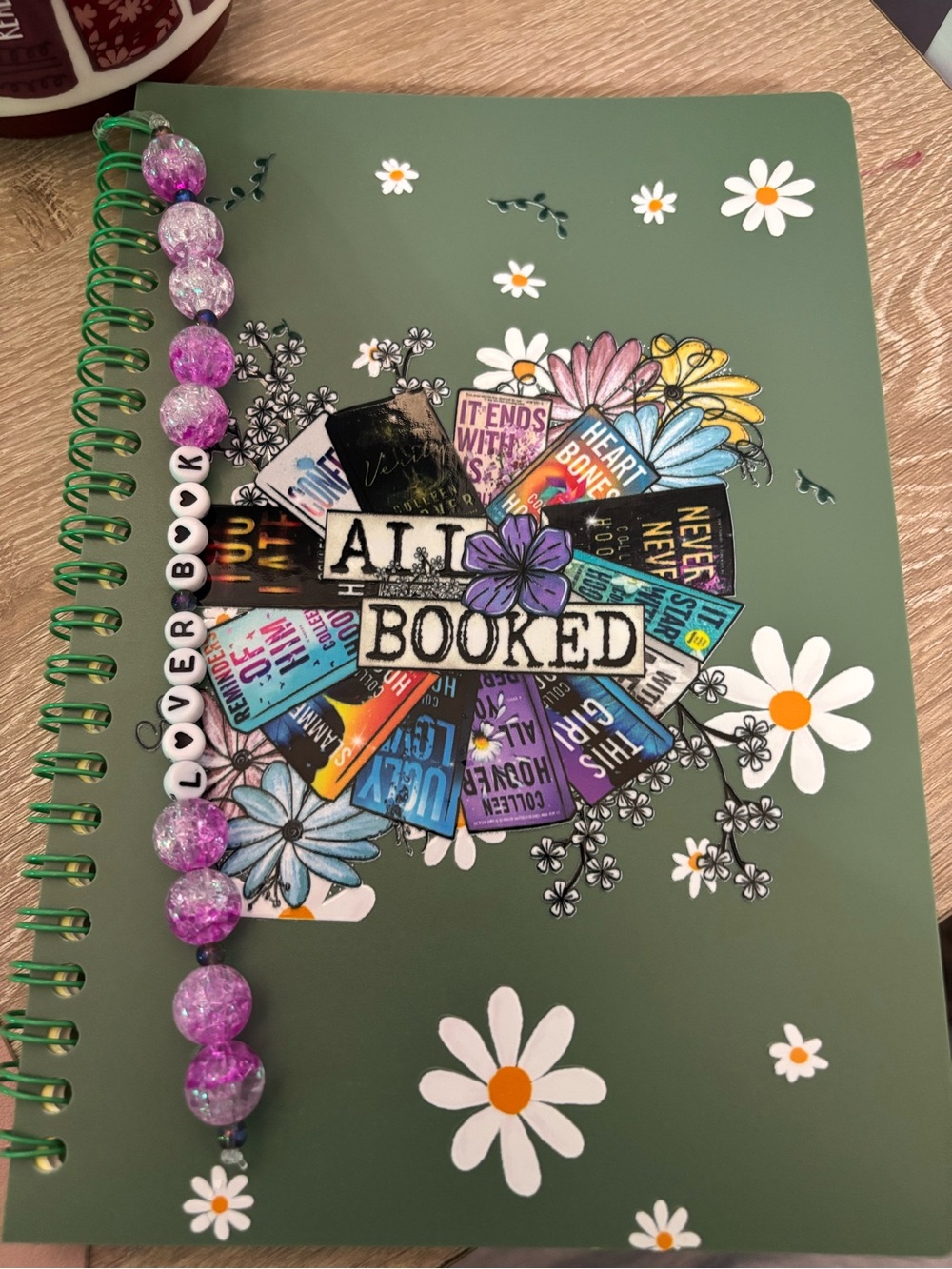 Book lovers mug and notebook bundle 💚🌸 - Picture 3 of 4